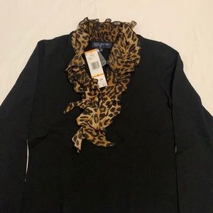 *NEW* Jones New York ruffled long sleeve top